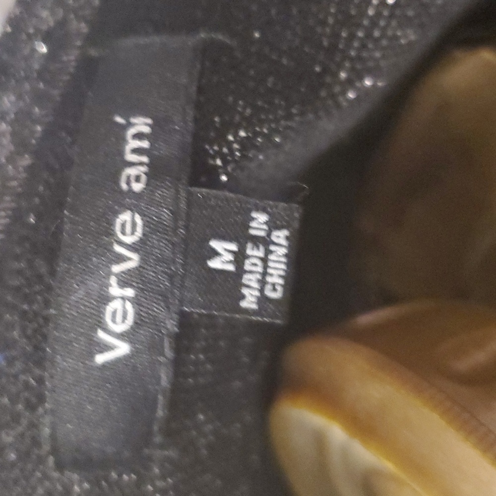 Reg $68 Verve Ami women's metallic sparkle sheer Sweater size M - Picture 7 of 7